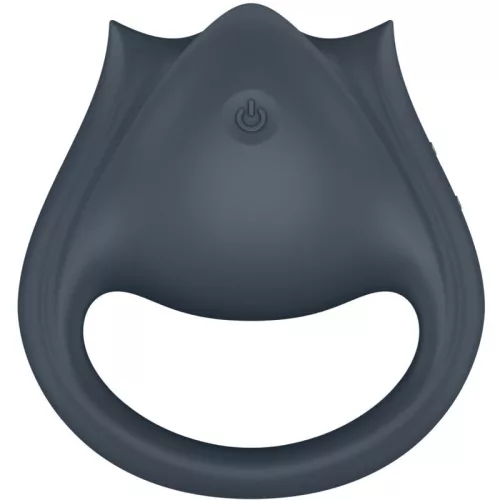 SATISFYER - PERFECT PAIR 2 MULTIVIBRÁTOR 2 AZ 1-BEN PÉNISZGYŰRŰ ÉS UJJSTIMULÁTOR SZÜRKE