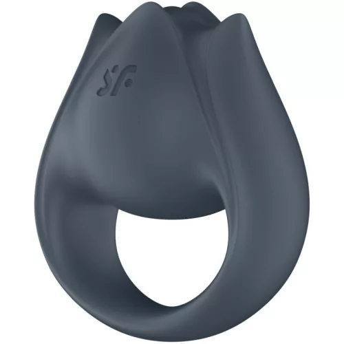 SATISFYER - PERFECT PAIR 2 MULTIVIBRÁTOR 2 AZ 1-BEN PÉNISZGYŰRŰ ÉS UJJSTIMULÁTOR SZÜRKE