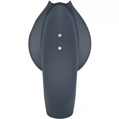 SATISFYER - PERFECT PAIR 2 MULTIVIBRÁTOR 2 AZ 1-BEN PÉNISZGYŰRŰ ÉS UJJSTIMULÁTOR SZÜRKE