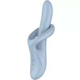   SATISFYER - HEAT FLEX 4 HŐHATÁSÚ VIBRÁTOR 12 REZGÉS KÉK