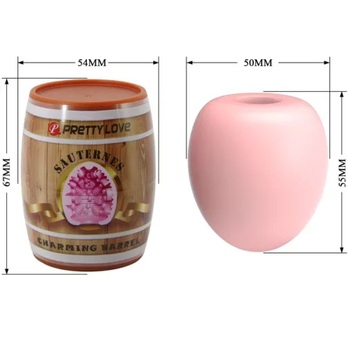 PRETTY LOVE - FÉRFI MASZTURBÁTOR TOJÁS PINK MODELL 2