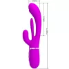 PRETTY LOVE - SHANIA TRIPLE RABBIT VIBRATOR MULTIFUNCTION PINK
