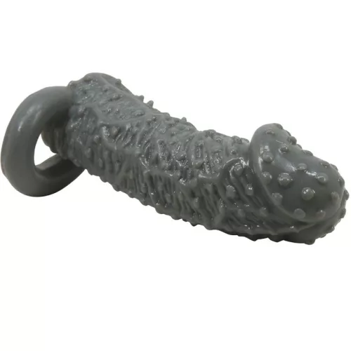 PRETTY LOVE - REALISTA PÉNISZNAGYOBBÍTÓ ÉS KÉSLELTETŐ HÜVELY 2-ES MODELL SZÜRKE