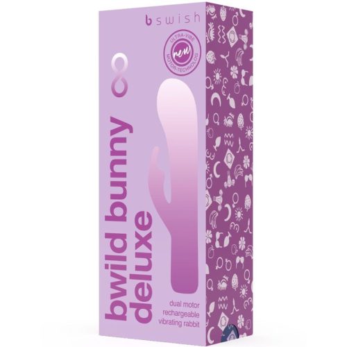 B SWISH - BWILD BUNNY INFINITE DELUXE VIBRÁTOR NYÚL 10 REZGÉS LILA