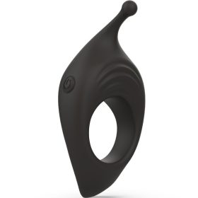   B SWISH - BCHARMED RHYTHM INFINITE DELUXE PÉNISZGYŰRŰ 15 REZGÉS FEKETE