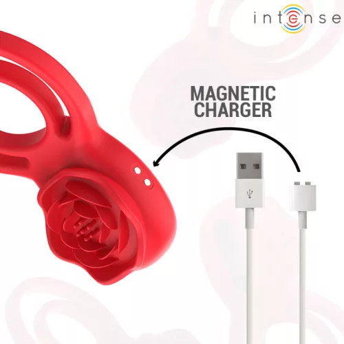 INTENSE - GAIL STIMULATOR ROSE 10 REZGÉS PIROS TÁVIRÁNYÍTÓ