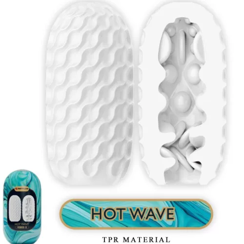 PRETTY LOVE - VENUS X 15 SZILIKON FÉRFI MASZTURBÁTOR FEHÉR