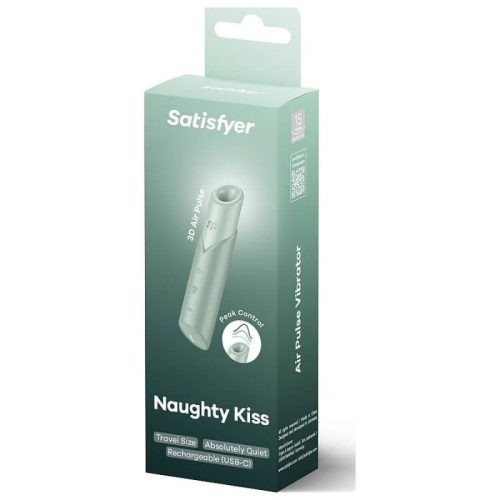 SATISFYER – CSINTALAN CSÓK HULLÁM KLITORIS STIMULÁTOR AKVAMARIN