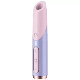   SATISFYER - BÁTOR CSÓK, HULLÁM KLITORIS STIMULÁTOR RÓZSASZÍN / IBOLYA
