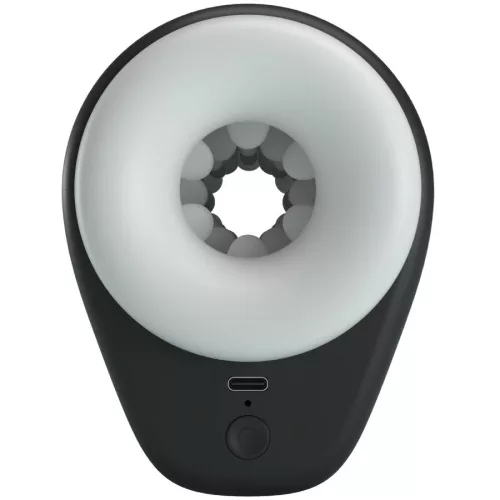 PRETTY LOVE - DJ LÁNY FÉRFI MASZTURBÁTOR REZGÉSSZEL, 5 BEÁLLÍTÁS FEKETE