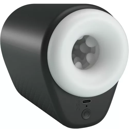 PRETTY LOVE - DJ LÁNY FÉRFI MASZTURBÁTOR REZGÉSSZEL, 5 BEÁLLÍTÁS FEKETE