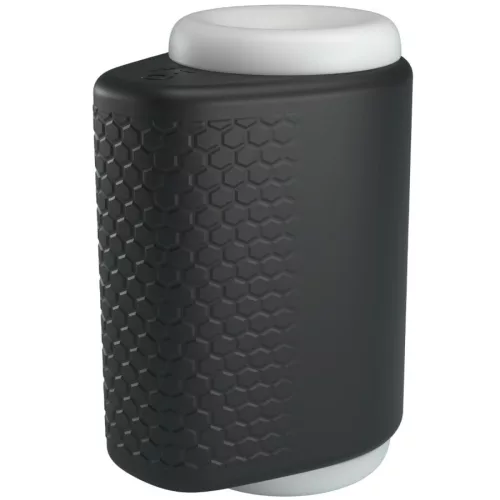 PRETTY LOVE - DJ LÁNY FÉRFI MASZTURBÁTOR REZGÉSSZEL, 5 BEÁLLÍTÁS FEKETE