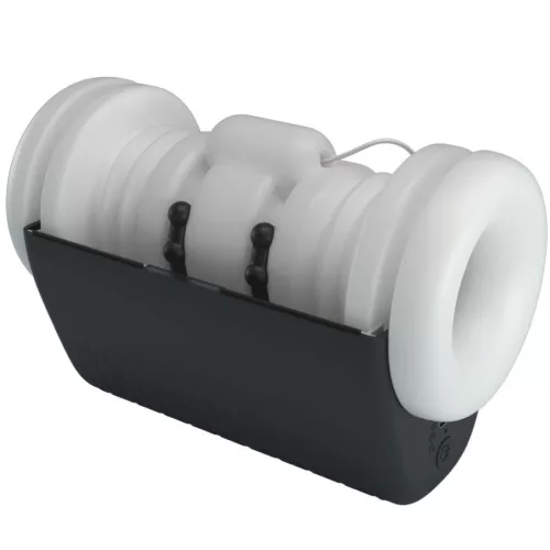 PRETTY LOVE - DJ LÁNY FÉRFI MASZTURBÁTOR REZGÉSSZEL, 5 BEÁLLÍTÁS FEKETE