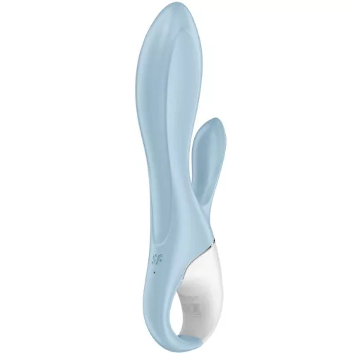 SATISFYER - LÉGPUMPÁS NYÚL 1 FELFÚJHATÓ NYÚL VIBRÁTOR KÉK