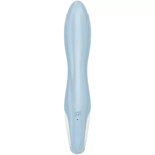 SATISFYER - LÉGPUMPÁS NYÚL 1 FELFÚJHATÓ NYÚL VIBRÁTOR KÉK