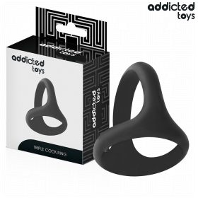 ADDICTED TOYS - VASTAG, TRIPLE PÉNISZ GYŰRŰ