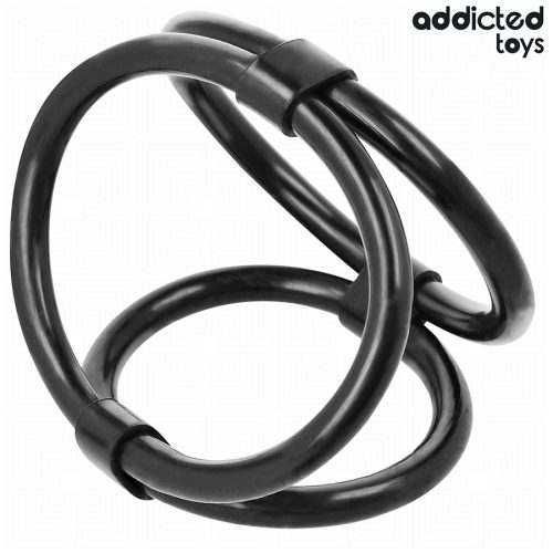 ADDICTED TOYS - TRIPLE PÉNISZ GYŰRŰ
