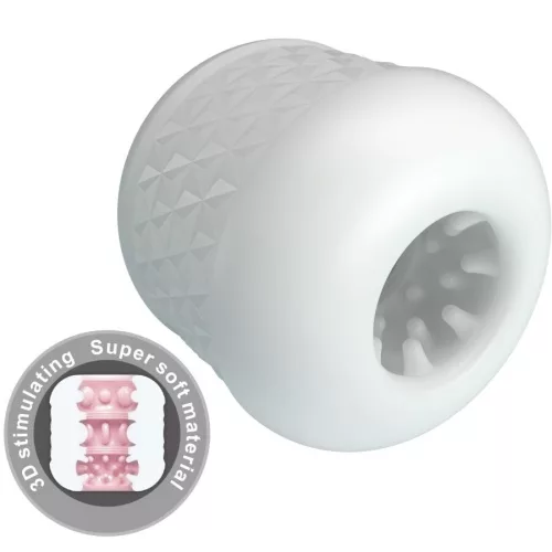 PRETTY LOVE - CRYSTLE FÉRFI MASZTURBÁTOR FEHÉR