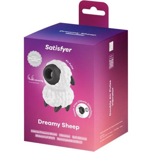 SATISFYER – ÁLMODOZÓ BÁRÁNYVIBRÁTOR ÉS LÉGPULZUSSTIMULÁTOR