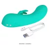 PRETTY LOVE - DJ STICK G-SPOT TURQUOISE VIBRÁTOR