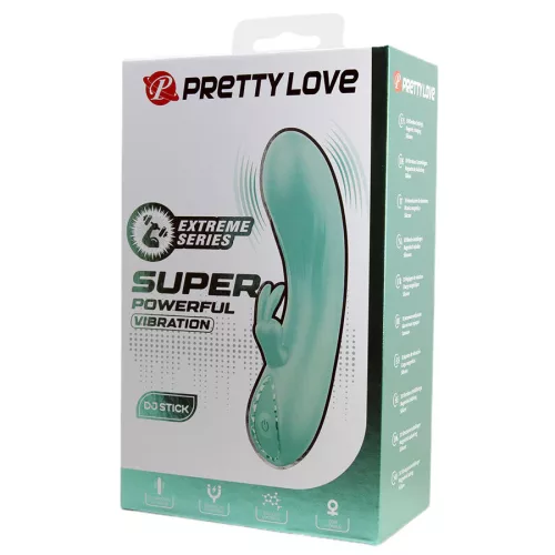PRETTY LOVE - DJ STICK G-SPOT TURQUOISE VIBRÁTOR