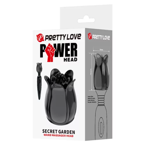 PRETTY LOVE - SECRET GARDEN BLACK MASSAGE HEAD