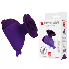 PRETTY LOVE - DOLPHIN MINI VIBRÁTOR KLIPSZEL