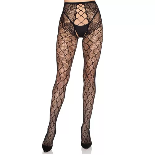 LEG AVENUE - 1966-OS HÁLÓHARISNYA LÁB NÉLKÜLI BUGYILLÁVAL – EGY MÉRET