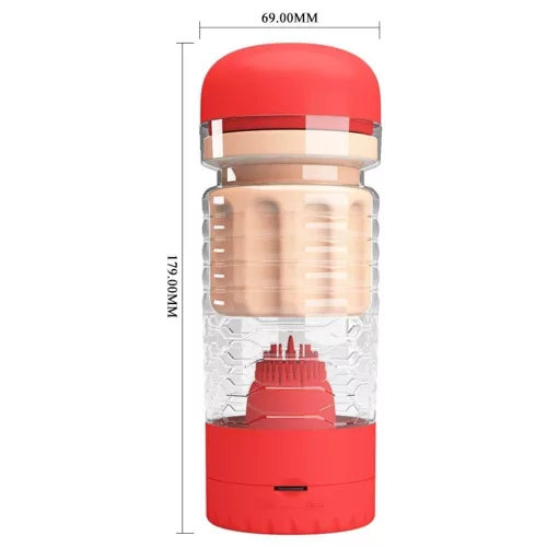 Mooie liefde Emily Masturbator Rood