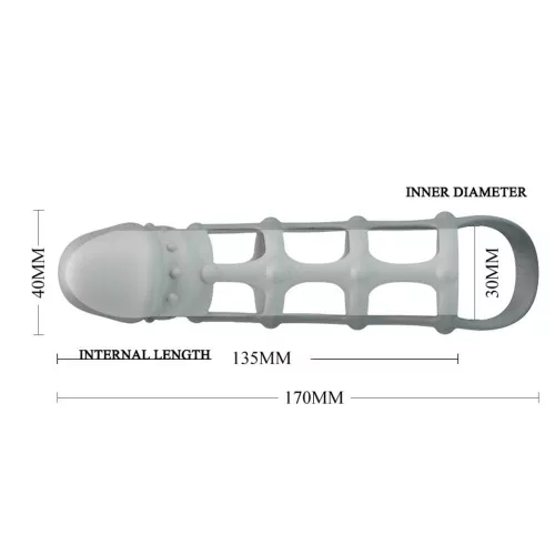 Pretty Love Penis Mouw met witte balband