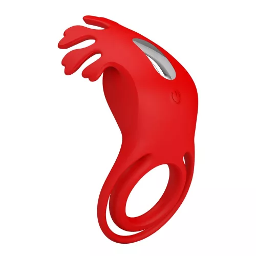 Pretty Love Levendige Penis Ring Ruben Red