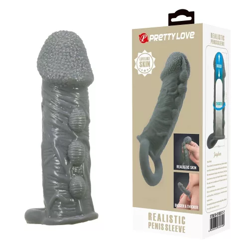 Pretty Love Realistische Penis Sleeve Black I