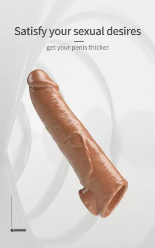 Pretty Love Extension Penis Sleeve 10,2" Brown