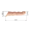 Pretty Love Extension Penis Sleeve 11" Flesh
