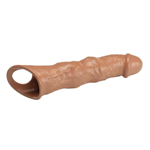 Pretty Love Extension Penis Sleeve 11" Brown