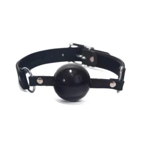 Siliconen Ball Gag Zwart