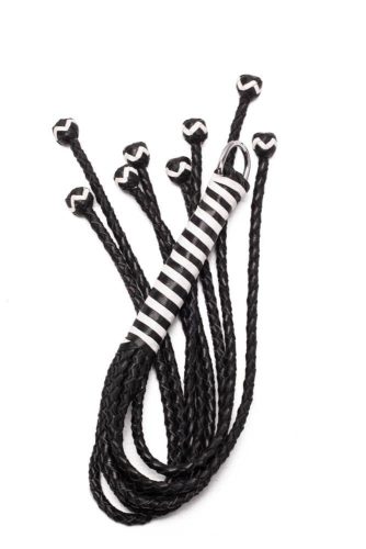 8 staart Pools Leren Flogger 22 inch