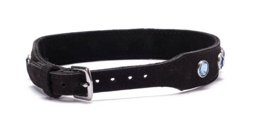 Kristalhalsband Lichtblauw