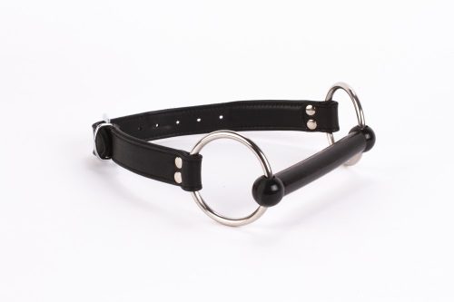 Kalf zacht leren bovenblad en lamsleer vulling met siliconen mondstuk zwart