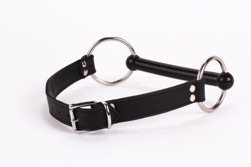 Kalf zacht leren bovenblad en lamsleer vulling met siliconen mondstuk zwart