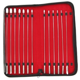 13 darabos húgycső pálca készlet - 2-14 mm