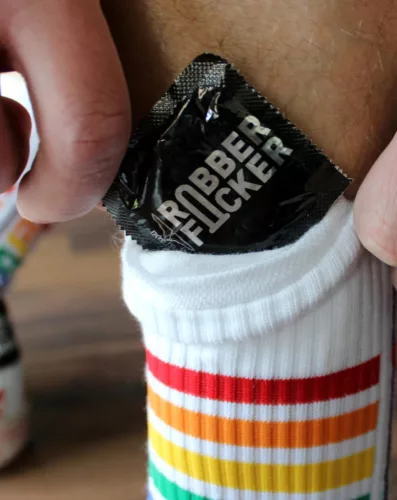 Socks Pride Sk8terboy – trendi szivárvány zokni férfiaknak