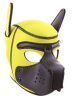 Sárga-Fekete Neopréne Kutyás Maszk – stílusos védelem