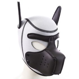 Black Mouth Dog Hood BLANC – stílusos kutyás fejvédő