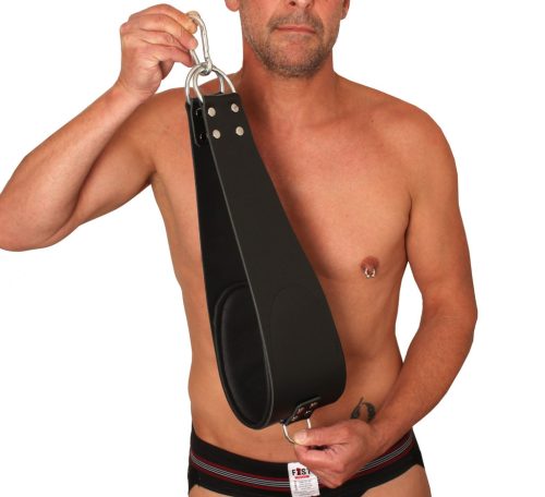 The Red – bőr lábtartó szett + karabinerek (2 db) 60 cm