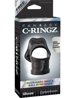C-Ringz Rock Hard - érzéki péniszgyűrű prémium kényelemben