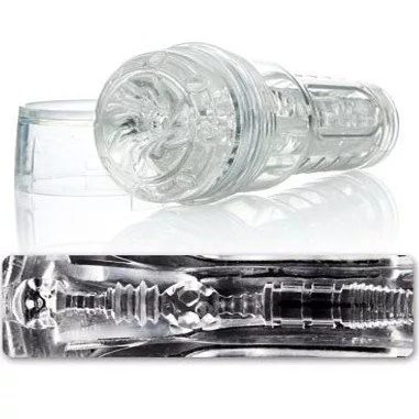 Fleshjack GO Torque – prémium maszturbátor, átlátszó kialakítással