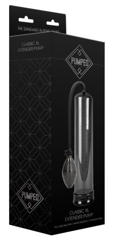 Classic XL – prémium férfi vákuumpumpa feketében
