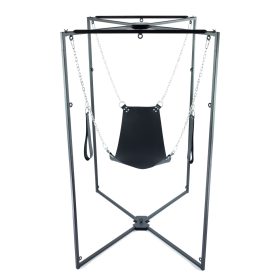 Kit Sling – fekete, csábító bőrszíj armaturával