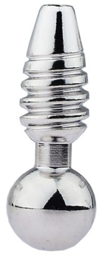 Screw – Prémium pénisz plug, 2.5 cm hosszú, 10 mm átmérőjű